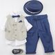Bambolino: Wallace Βαπτιστικό ρούχο για αγόρι 9448 - Ρούχα Βάπτισης για Αγόρι στο Oneirokosmos