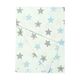 Dimcol Σετ Βρεφικά Σεντόνια Κούνιας 3τμχ Cotton 100% 120x160 εκ.  Star 104 Sky Blue - Σεντόνια Κούνιας στο Oneirokosmos