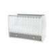 Lorelli Μετατρεπόμενο Κρεβάτι Dream White & Stone Grey 60x120 10150420041A - Βρεφικά Κρεβατάκια Κούνιες Μωρού στο Oneirokosmos