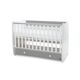 Lorelli Μετατρεπόμενο Κρεβάτι Dream White & Stone Grey 60x120 10150420041A - Βρεφικά Κρεβατάκια Κούνιες Μωρού στο Oneirokosmos