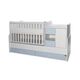 Πολυμορφικό Κρεβάτι Lorelli MiniMax  White & Baby Blue 10150500039A - Βρεφικά Πολυμορφικά Κρεβατάκια στο Oneirokosmos