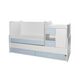 Πολυμορφικό Κρεβάτι Lorelli MiniMax  White & Baby Blue 10150500039A - Βρεφικά Πολυμορφικά Κρεβατάκια στο Oneirokosmos