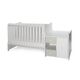 Πολυμορφικό Κρεβάτι Lorelli MiniMax  White & Milky Green 10150500040A - Βρεφικά Πολυμορφικά Κρεβατάκια στο Oneirokosmos