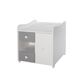 Πολυμορφικό Κρεβάτι Lorelli MiniMax  White & Stone Grey 10150500041A - Βρεφικά Πολυμορφικά Κρεβατάκια στο Oneirokosmos