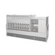 Πολυμορφικό Κρεβάτι Lorelli MiniMax  White & Stone Grey 10150500041A - Βρεφικά Πολυμορφικά Κρεβατάκια στο Oneirokosmos