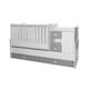 Πολυμορφικό Κρεβάτι Lorelli MiniMax  White & Stone Grey 10150500041A - Βρεφικά Πολυμορφικά Κρεβατάκια στο Oneirokosmos