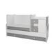 Πολυμορφικό Κρεβάτι Lorelli MiniMax  White & Stone Grey 10150500041A - Βρεφικά Πολυμορφικά Κρεβατάκια στο Oneirokosmos