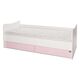Lorelli Μετατρεπόμενο Κρεβάτι Combo 172x 72 White & Orchid Pink 10150560038A - Βρεφικά Πολυμορφικά Κρεβατάκια στο Oneirokosmos