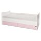 Lorelli Μετατρεπόμενο Κρεβάτι Combo 172x 72 White & Orchid Pink 10150560038A - Βρεφικά Πολυμορφικά Κρεβατάκια στο Oneirokosmos