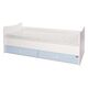 Lorelli Μετατρεπόμενο Κρεβάτι Combo 172x 72 White & Baby Blue 10150560039A - Βρεφικά Πολυμορφικά Κρεβατάκια στο Oneirokosmos