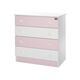 Lorelli Συρταριέρα Dresser 81x50x86cm White & Orchid Pink 10170070038A - Σιφονιέρες - Αλλαξιέρες στο Oneirokosmos