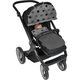 Dooky Ηλιοπροστασία με UPF40+ Καροτσιού Grey Stars  DK-126616 - Αξεσουάρ Καροτσιών στο Oneirokosmos
