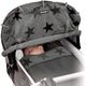 Dooky Ηλιοπροστασία με UPF40+ Καροτσιού Grey Stars  DK-126616 - Αξεσουάρ Καροτσιών στο Oneirokosmos