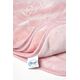 Dimcol Kουβέρτα Κούνιας Βελουτέ Ανάγλυφη Sweet Bear 12  Baby Pink 110x140 100% Polyester - Κουβέρτες στο Oneirokosmos