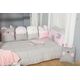 Baby Star Σετ  Προίκας Κρεβατιού 3 Τεμαχίων Sugar Family Ροζ 7742Ρ - Σετ Προίκας Μωρού στο Oneirokosmos