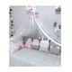 Baby Star Σετ  Προίκας Κρεβατιού 3 Τεμαχίων Sugar Family Ροζ 7742Ρ - Σετ Προίκας Μωρού στο Oneirokosmos