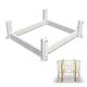 IngVart Βρεφική Κούνια Anti-Reflux Nika Γκρι για Στρώμα 60Χ94cm - Βρεφικά Κρεβάτια Μετατρεπόμενα σε Προεφηβικά στο Oneirokosmos