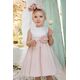Bambolino:Rosa Βαπτιστικό ρούχο για κορίτσι 1311 - Ρούχα Βάπτισης για Κορίτσι στο Oneirokosmos