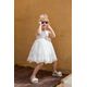 Bambolino:Eirini Βαπτιστικό ρούχο για κορίτσι 1322 - Ρούχα Βάπτισης για Κορίτσι στο Oneirokosmos