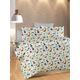 Dimcol Σετ Βρεφικά Σεντόνια Κούνιας 3τμχ 100% Cotton Bebe Zoo 556 120X160 White-Multi - Σεντόνια Κούνιας στο Oneirokosmos