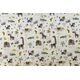 Dimcol Σετ Βρεφικά Σεντόνια Κούνιας 3τμχ 100% Cotton Bebe Zoo 557 120X160 White-Grey - Σεντόνια Κούνιας στο Oneirokosmos