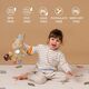 Taf Toys  Roll & Play Foam Mat 150x200 cm πάχος 1,5cm - Γυμναστήρια Δραστηριοτήτων στο Oneirokosmos