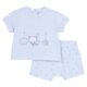 Chicco Σετ Κοντομάνικο Μπλουζάκι με Σορτς Μπλε 75889-021 - Προσφορές στο Oneirokosmos