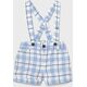 Mayoral Σαλοπέτα Σορτς Καρό 21-01209-002 - Newborm στο Oneirokosmos