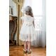 Bambolino: Elpida Βαπτιστικό ρούχο για κορίτσι 9105 - Ρούχα Βάπτισης για Κορίτσι στο Oneirokosmos