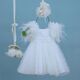 Bambolino: Poliniki Βαπτιστικό ρούχο για κορίτσι 9332 - Ρούχα Βάπτισης για Κορίτσι στο Oneirokosmos