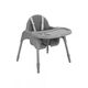 Kikka Boo Καρεκλάκι Φαγητού Jammy 2 in 1 Grey - Καθίσματα Φαγητού Επιδαπέδια στο Oneirokosmos