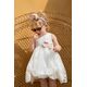 Bambolino:Eirini Βαπτιστικό ρούχο για κορίτσι 1322 - Ρούχα Βάπτισης για Κορίτσι στο Oneirokosmos