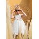 Bambolino:Eirini Βαπτιστικό ρούχο για κορίτσι 1322 - Ρούχα Βάπτισης για Κορίτσι στο Oneirokosmos