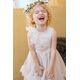 Bambolino:Artemis Βαπτιστικό ρούχο για κορίτσι 1355 - Ρούχα Βάπτισης για Κορίτσι στο Oneirokosmos