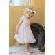 Bambolino:Artemis Βαπτιστικό ρούχο για κορίτσι 1355 - Ρούχα Βάπτισης για Κορίτσι στο Oneirokosmos