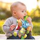 Infantino κρεμαστό παιχνίδι-μασητικό Peanut The Elephant Activity Pal B-005378-12 - Βρεφικά Παιχνίδια στο Oneirokosmos