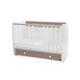 Lorelli Μετατρεπόμενο Κρεβάτι Dream White & Coffee 60x120  10150420042A - Βρεφικά Κρεβατάκια Κούνιες Μωρού στο Oneirokosmos