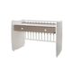 Lorelli Μετατρεπόμενο Κρεβάτι Dream White & Coffee 60x120  10150420042A - Βρεφικά Κρεβατάκια Κούνιες Μωρού στο Oneirokosmos