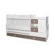 Πολυμορφικό Κρεβάτι Lorelli MiniMax  White & Coffee 10150500042A - Βρεφικά Πολυμορφικά Κρεβατάκια στο Oneirokosmos