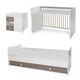Πολυμορφικό Κρεβάτι Lorelli MiniMax  White & Coffee 10150500042A - Βρεφικά Πολυμορφικά Κρεβατάκια στο Oneirokosmos