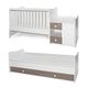 Πολυμορφικό Κρεβάτι Lorelli MiniMax  White & Coffee 10150500042A - Βρεφικά Πολυμορφικά Κρεβατάκια στο Oneirokosmos