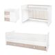Πολυμορφικό Κρεβάτι Lorelli MiniMax White & Amber 10150500044A - Βρεφικά Πολυμορφικά Κρεβατάκια στο Oneirokosmos