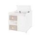 Πολυμορφικό Κρεβάτι Lorelli MiniMax White & Amber 10150500044A - Βρεφικά Πολυμορφικά Κρεβατάκια στο Oneirokosmos