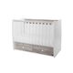 Lorelli Κρεβάτι Matrix 60x120 White & Artwood 10150600043P - Βρεφικά Κρεβατάκια Κούνιες Μωρού στο Oneirokosmos