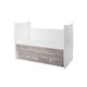 Lorelli Κρεβάτι Matrix 60x120 White & Artwood 10150600043P - Βρεφικά Κρεβατάκια Κούνιες Μωρού στο Oneirokosmos