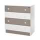 Lorelli Συρταριέρα Dresser 81x50x86cm White & String 10170070046A - Σιφονιέρες - Αλλαξιέρες στο Oneirokosmos