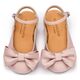 Babywalker Γαλλικό Σαμπό με Σατέν Φιόγκο  BW4855 Ροζ - Βαπτιστικό Παπούτσι για Αγόρι στο Oneirokosmos
