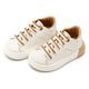 Babywalker Δετό Sneaker με Δίχρωμο Κορδόνι EXC5294 Λευκό Μπεζ - Βαπτιστικό Παπούτσι για Αγόρι στο Oneirokosmos