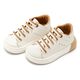 Babywalker Δετό Sneaker με Δίχρωμο Κορδόνι EXC5294 Λευκό Μπεζ - Βαπτιστικό Παπούτσι για Αγόρι στο Oneirokosmos