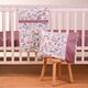 ABO Σετ Σεντόνια 3τμχ 70*140 Flower garden 2883-230 - Σεντόνια Κούνιας στο Oneirokosmos